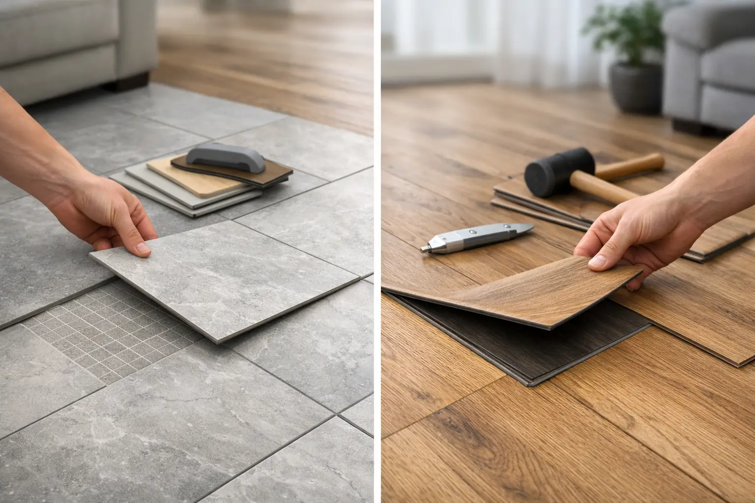 Tile or Vinyl Flooring: Which Fits Best?