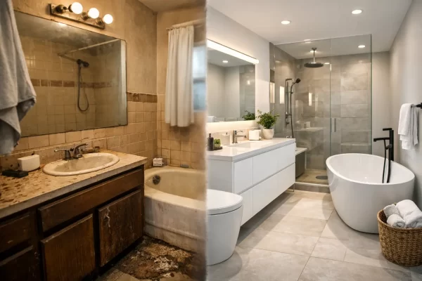 Bathroom Remodel Before and After Ideas