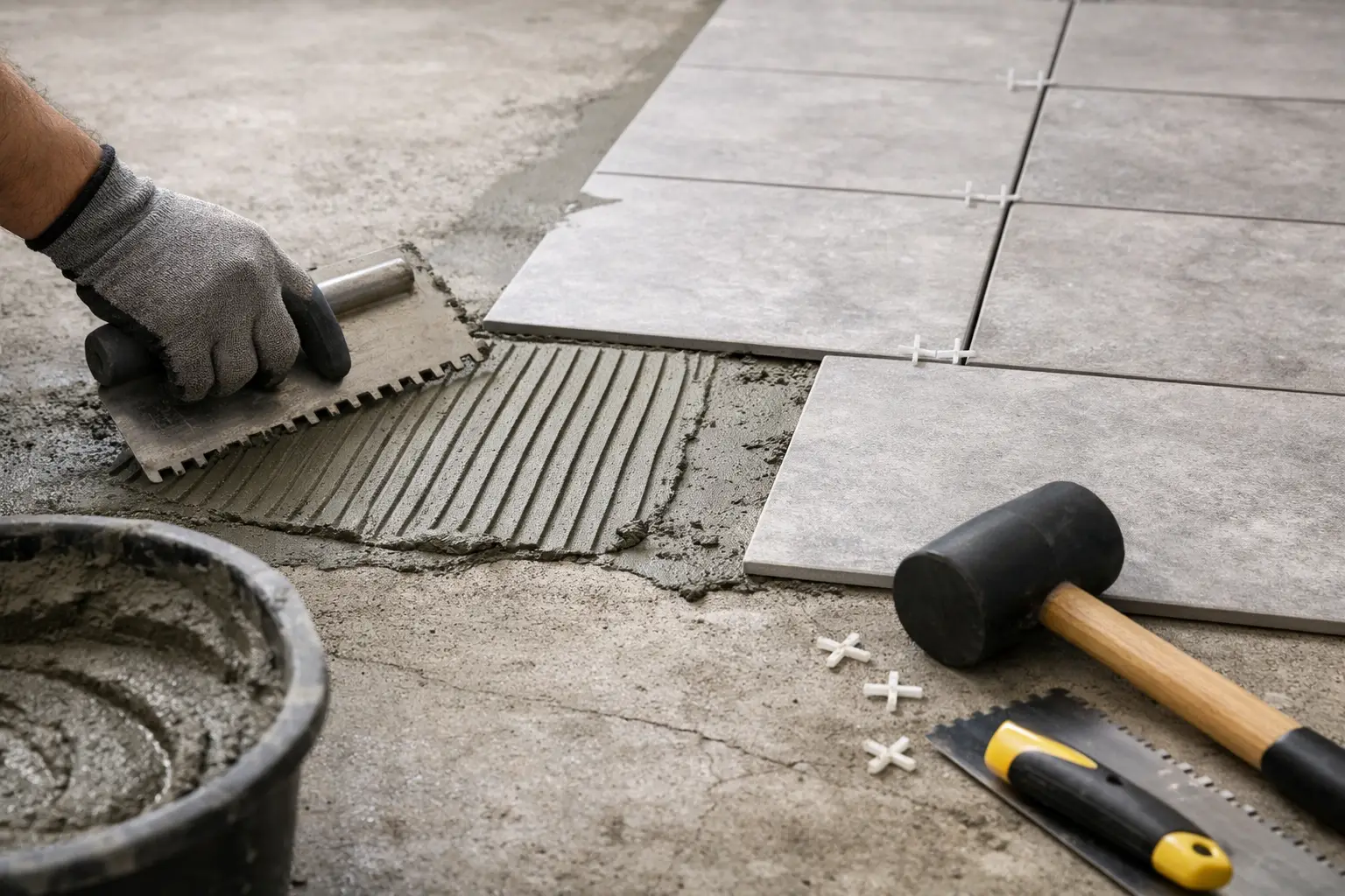 How to Prepare Concrete for Tile That Lasts