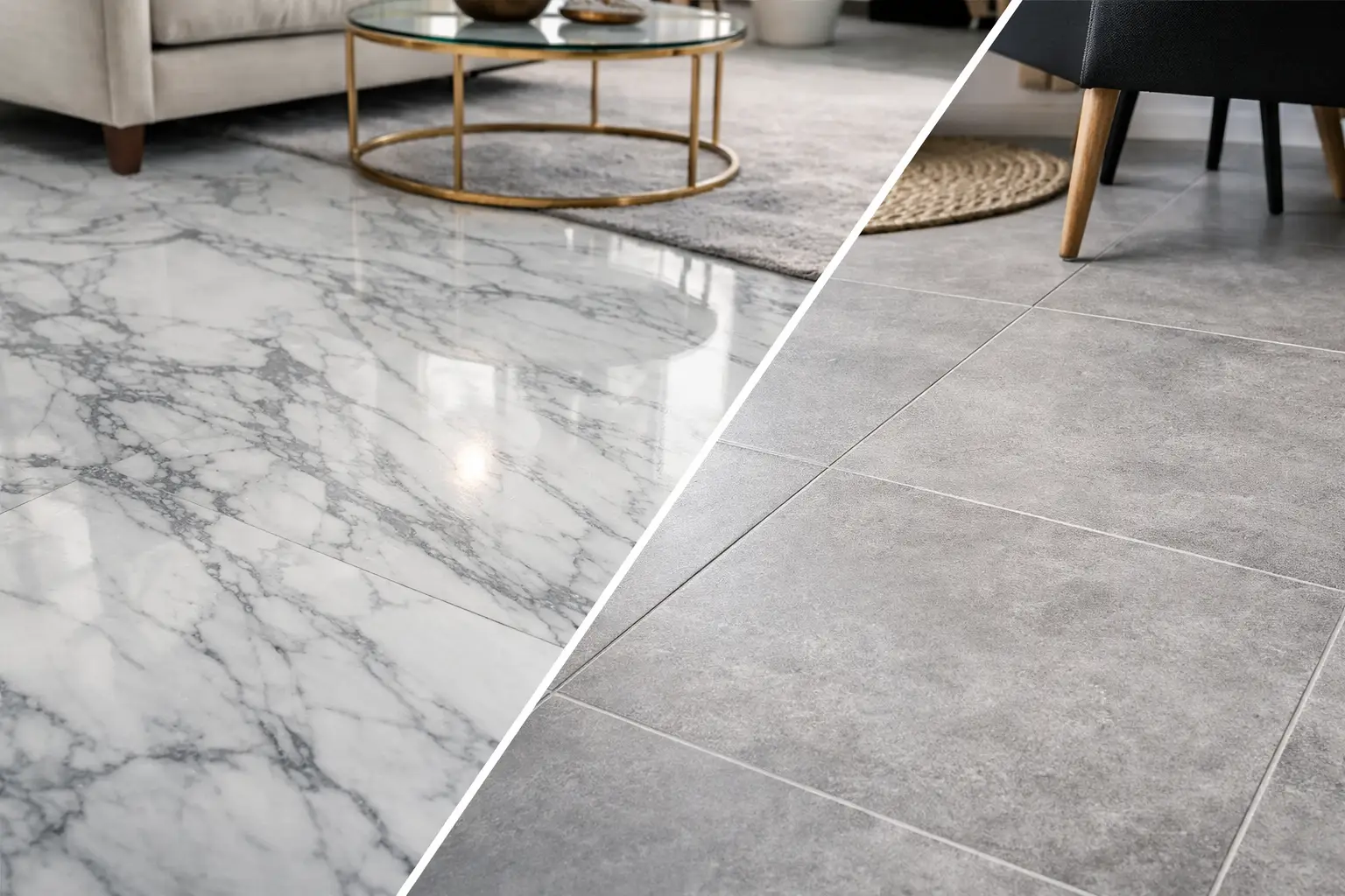 Marble Versus Porcelain Flooring: Which Fits?