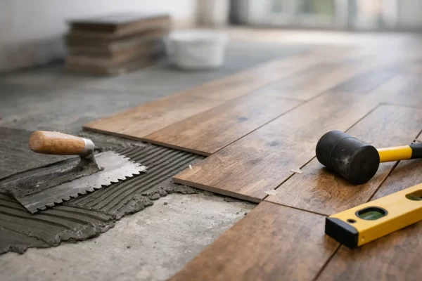 Porcelain Wood Look Tile Installation Done Right