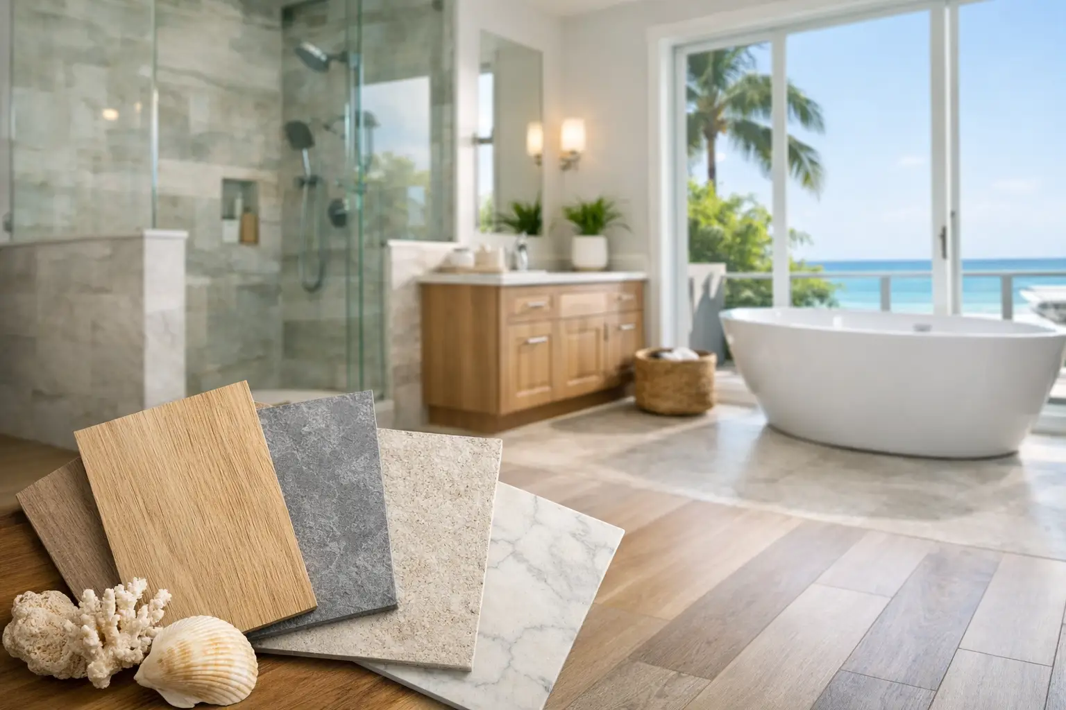 Best Bathroom Flooring Materials for Florida Homes