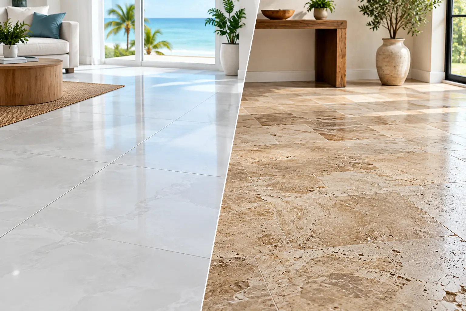 Ceramic Versus Natural Stone for Florida Floors