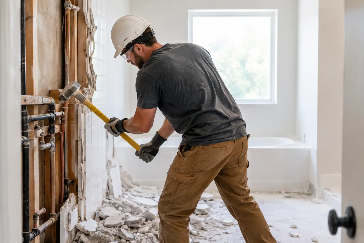Bathroom Demolition Done Right From Day One