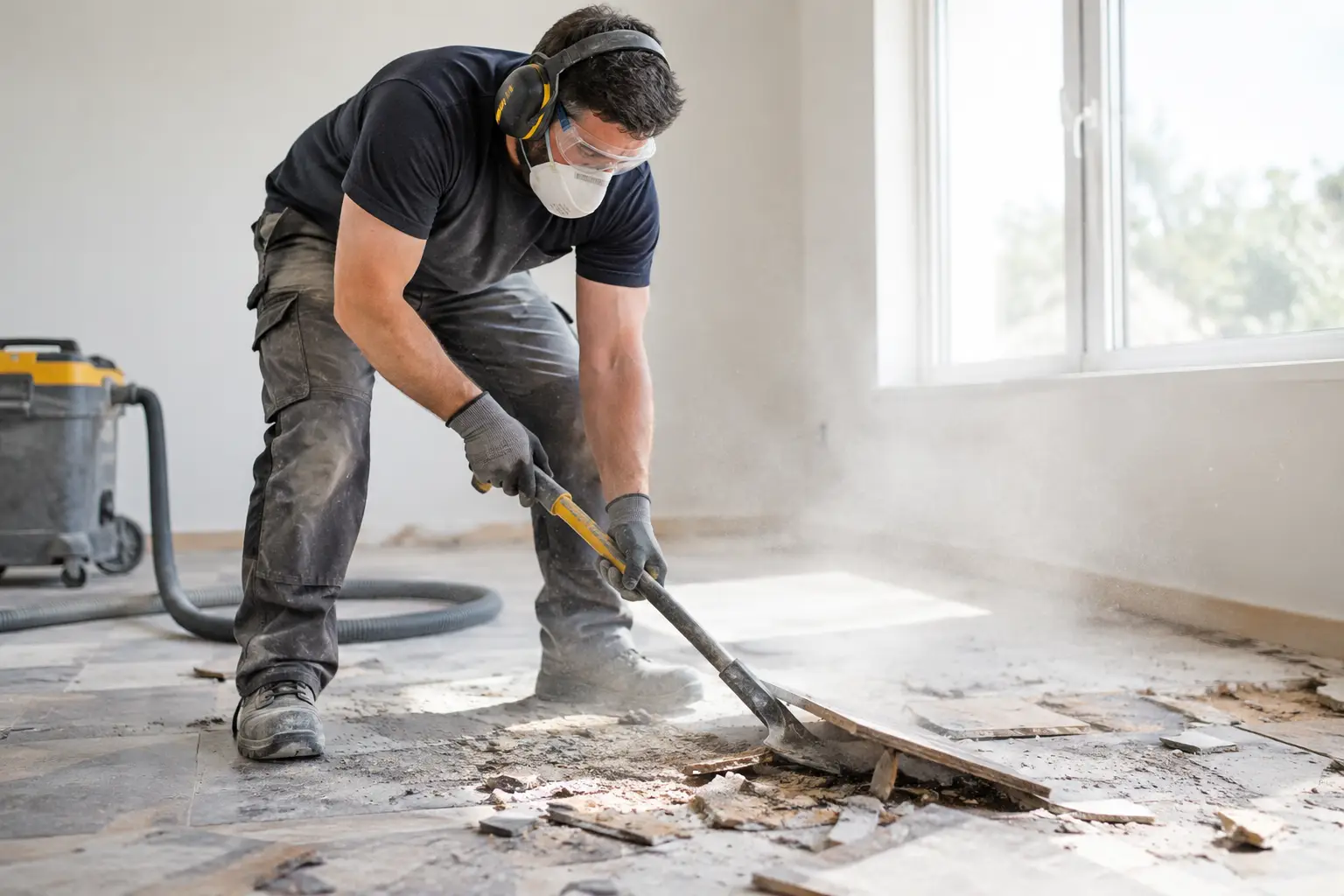 Does Floor Removal Create Dust? What to Expect