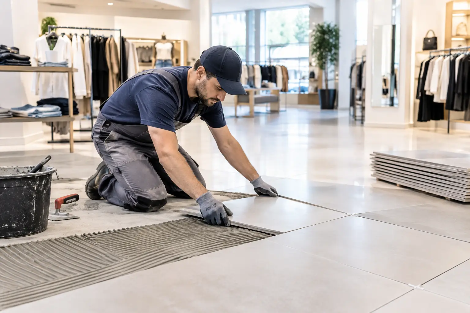 Retail Tile Renovation That Limits Downtime